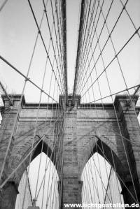 New York Manhattan Brooklyn Bridge 1992