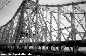 New York Manhattan Bridge Skyline 1994